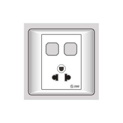 Ổ cắm đơn 3 chấu 16A 2 lỗ S98UEXX
