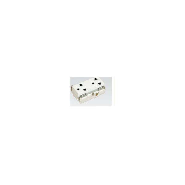 ổ cắm đôi có dây nối đất WNG159237W