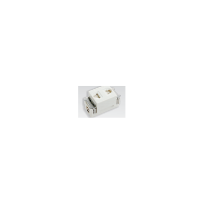 ổ cắm đơn có màn che WNG1081W-7