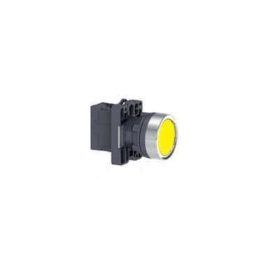 Nút nhấn có đèn báo Ø 22 Schneider XA2EW35B1