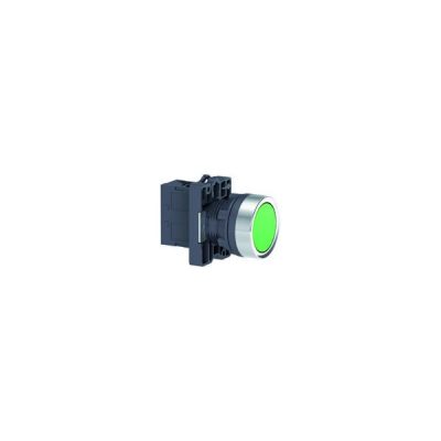Nút nhấn có đèn báo Ø 22 Schneider XA2EW33M1
