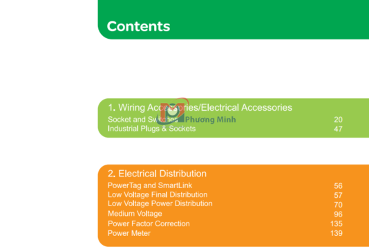 Catalog Schneider 2018 bảng giá Master