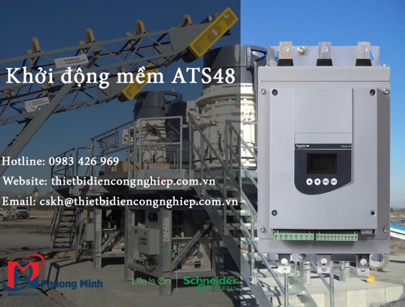 Khởi động mềm Schneider ATS48