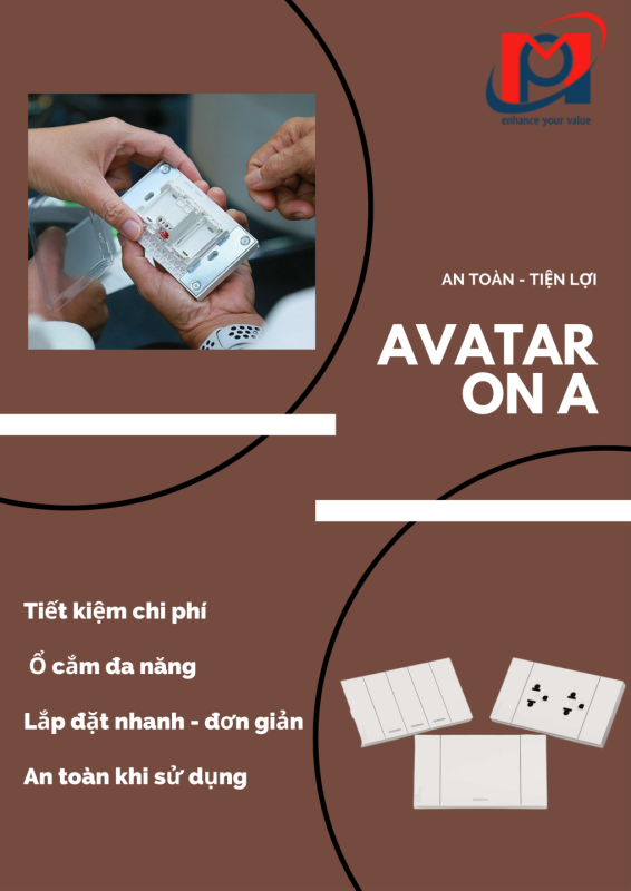 CÔNG TẮC Ổ CẮM AVATARON A