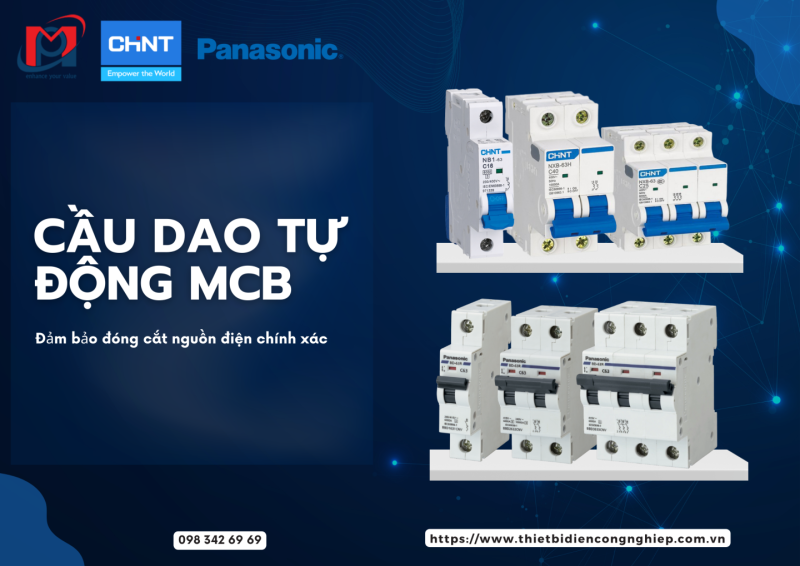 GIỚI THIỆU CẦU DAO TỰ ĐỘNG MCB #PANASONIC VÀ #CHINT