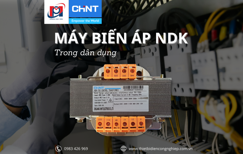 GIỚI THIỆU MÁY BIẾN ÁP CÁCH LY NDK CHINT