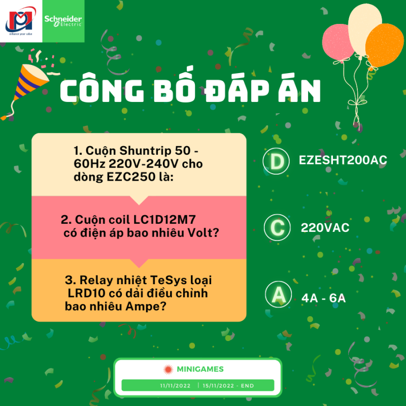 CÔNG BỐ KẾT QUẢ MINIGAME “GIẢI ĐỐ TRÚNG THƯỞNG”