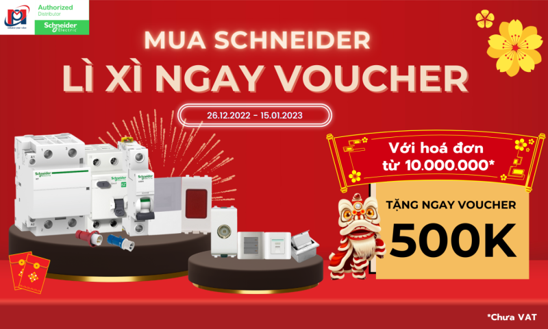 MUA SCHNEIDER – LÌ XÌ NGAY VOUCHER