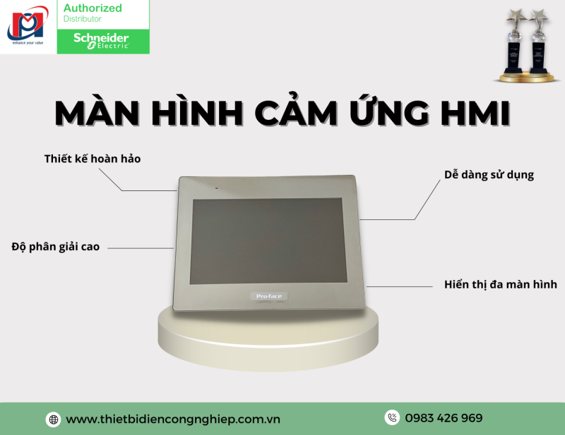 LỢI ÍCH CỦA VIỆC SỬ DỤNG MÀN HÌNH HMI CHO NHÀ MÁY SẢN XUẤT