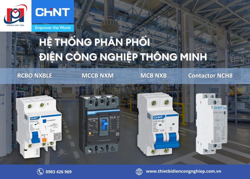 HỆ THỐNG PHÂN PHỐI ĐIỆN CÔNG NGHIỆP THÔNG MINH