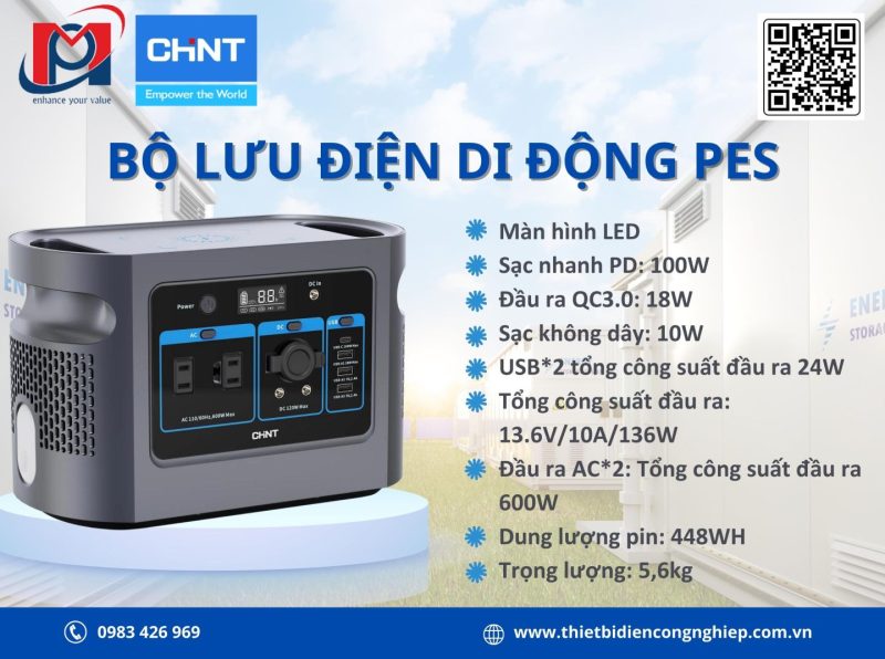 BỘ LƯU TRỮ NĂNG LƯỢNG DI ĐỘNG MỚI CỦA CHINT – BẢO VỆ NGUỒN ĐIỆN TRÊN TOÀN CẦU