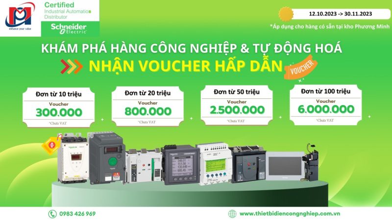 KHÁM PHÁ HÀNG CÔNG NGHIỆP & TỰ ĐỘNG HOÁ – NHẬN VOUCHER ƯU ĐÃI