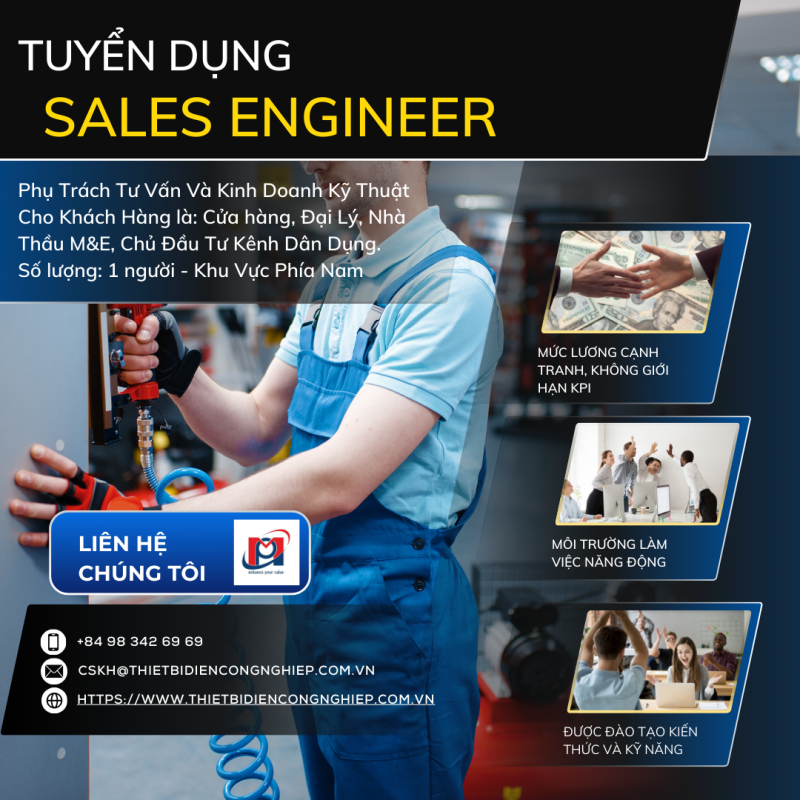 📢 TUYỂN DỤNG NHÂN VIÊN SALES ENGINEER 📢
