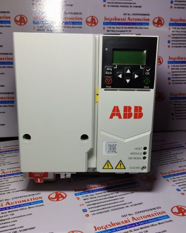 Biến tần ACS380-040S-25A0-4 phù hợp với ngành công nghiệp thực phẩm và đồ uống, xử lý vật liệu và dệt may
