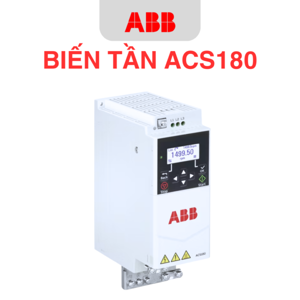 Biến tần ABB ACS180 là dòng biến tần nhỏ gọn, hiệu suất cao,